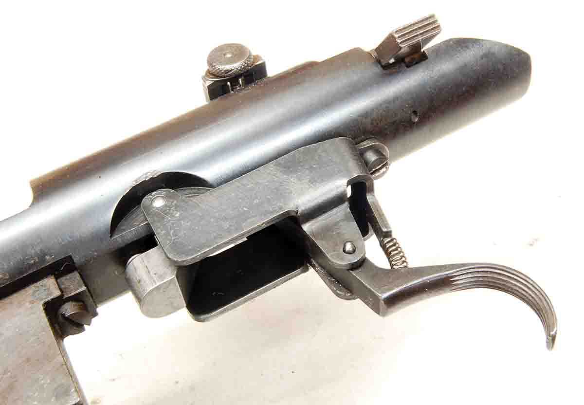 The trigger of the second variation shows all parts in plain view for cleaning.